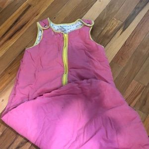 Baby Deedee pink warm sleep sack